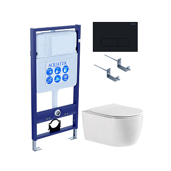 Сет унитаз + инсталляция Aquatek SET AQUATEK ЕВРОПА cmp017